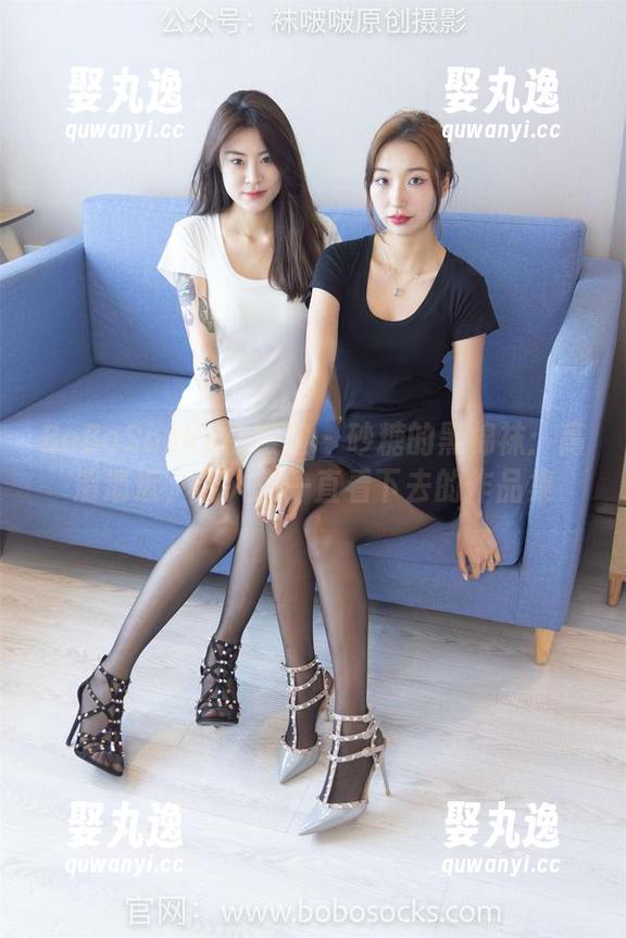BoBoSocks袜啵啵 - 砂糖的黑棉袜：高清逼近，让人想一直看下去的作品集