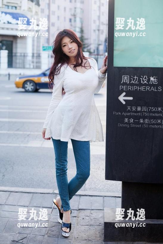 TuiGirl推女郎 - 户外，郑瑞熙的写真合集，每一张都想“啊，真不错”。