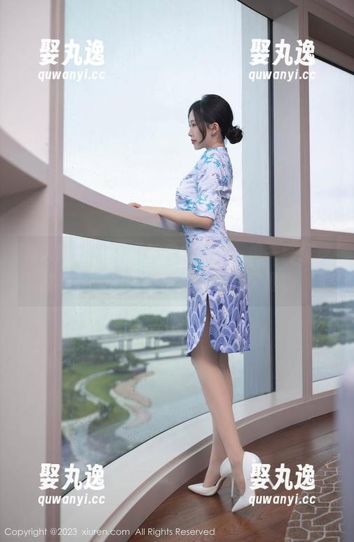秀人网 - 岑雨桥的户外写真，像一阵轻风拂过，美图也变得那么懒散又惬意。